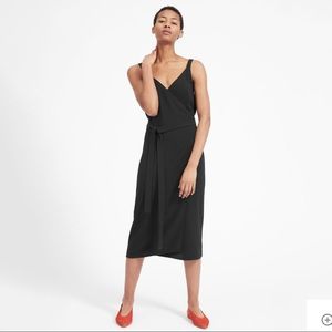 Japanese Go Weave Wrap Dress